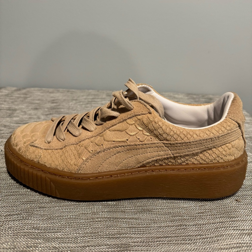 Puma Platform Exotic Skin Sneakers - Picture 7 of 9